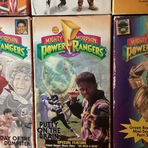 Power Ranger | Media | 8 Mighty Morphing Power Rangers Vhs Tapes | Poshmark